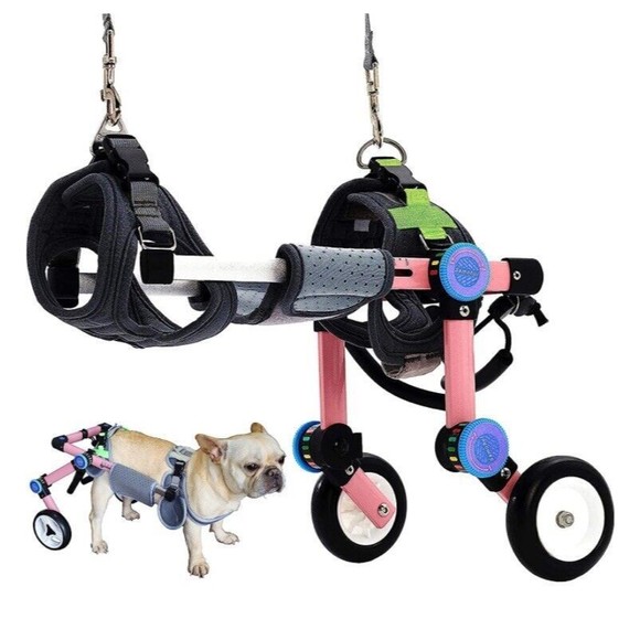 Samohui Other - Samohui Gen.4 Collapsible Pet Wheelchair For Back Legs Size XS Carrying Case New